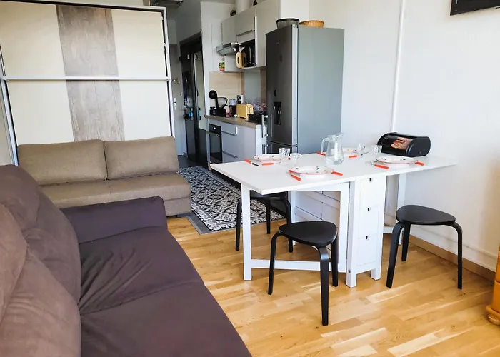 STUDIO plein sud Les Arolles Balcon de VILLARD DE LANS